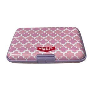 Fashionable Aluminum Wallet Credit Card Holder